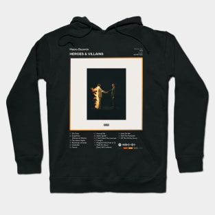 Metro Boomin - HEROES & VILLAINS Tracklist Album Hoodie